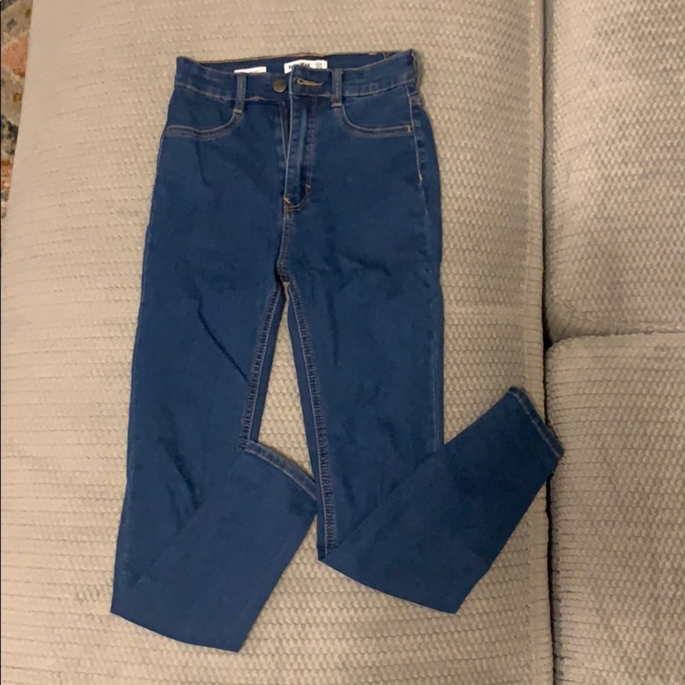 High waist skinny jeans size 4
